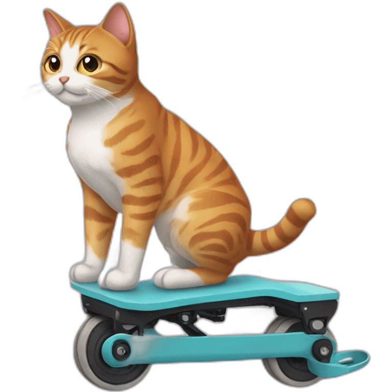 CAT on rollerscaters emoji