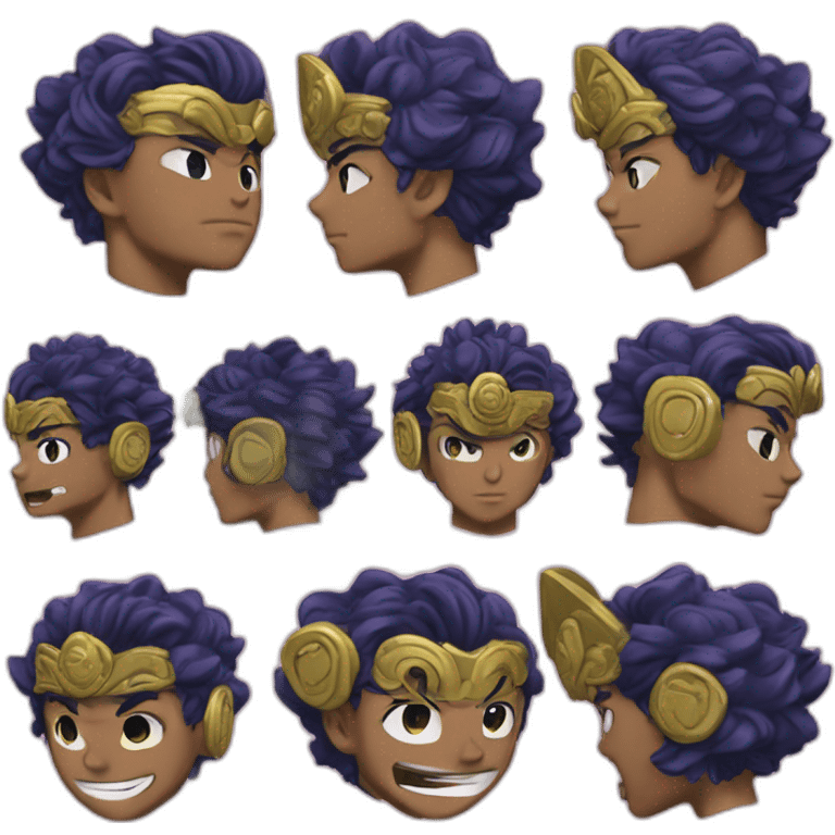 Jojo's bizarre adventure emoji