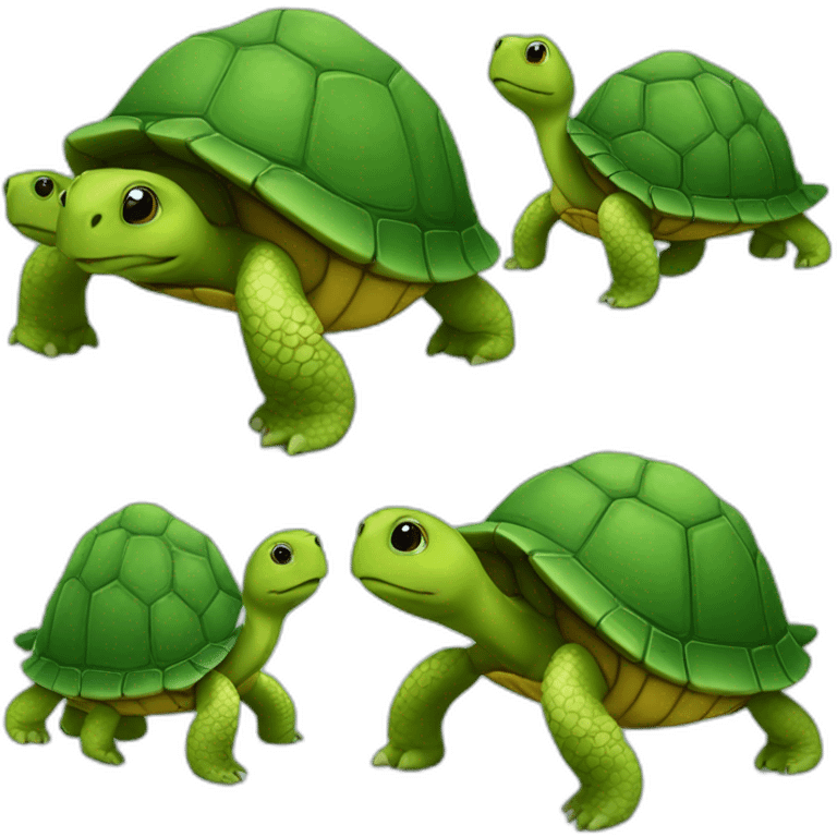 Leonardo turtle emoji