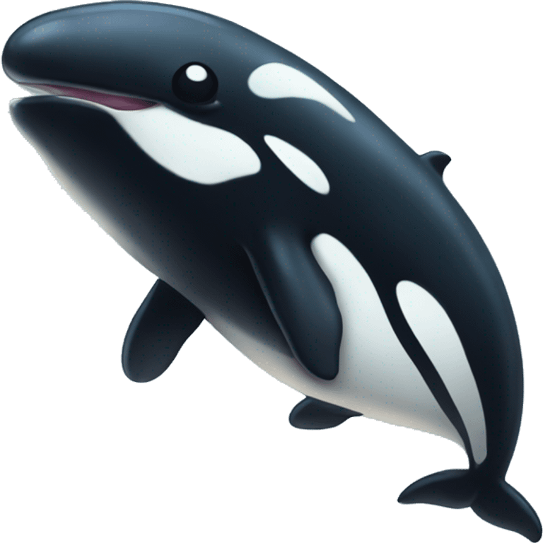 cute killer whale emoji