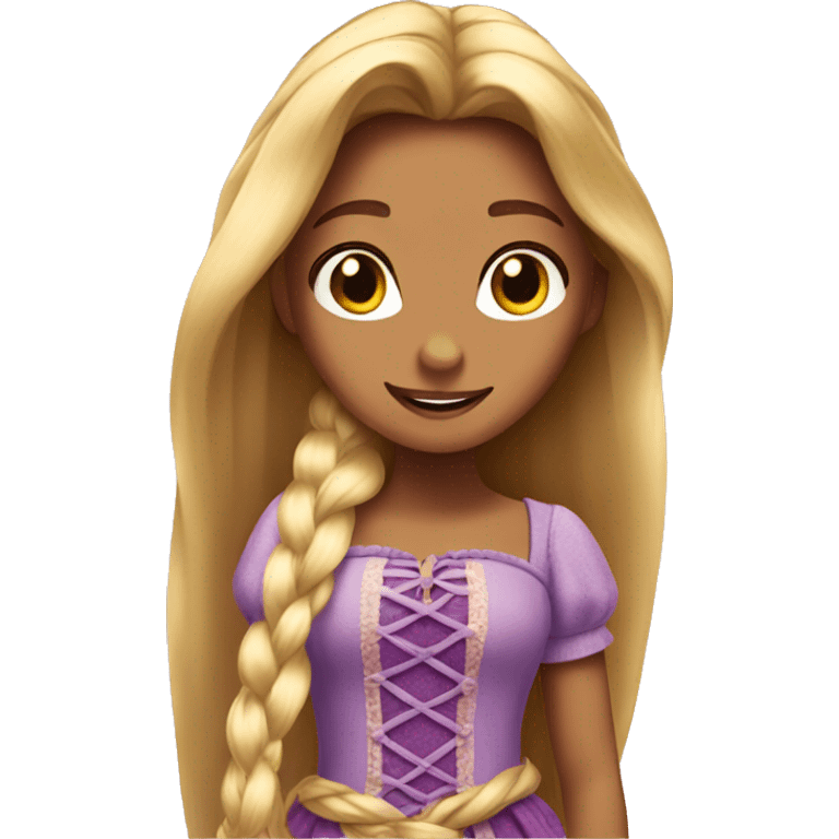 Rapunzel emoji