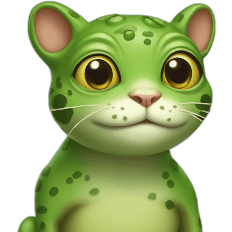 cat frog emoji