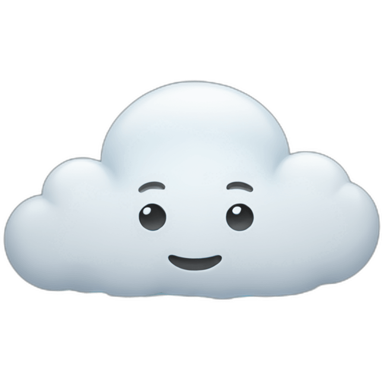 cloud with rain emoji