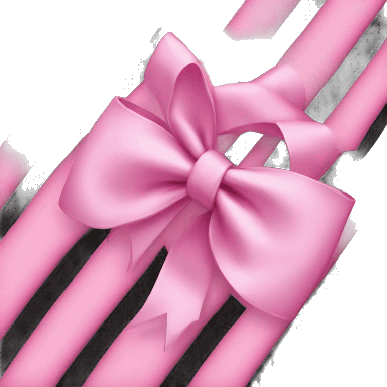 Aesthetic Pink Bow emoji