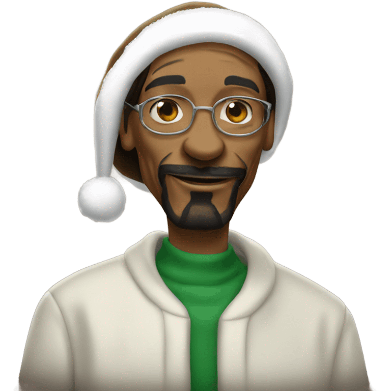 Snoop dogg navideño emoji