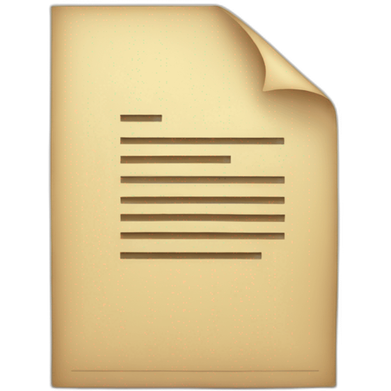 document emoji