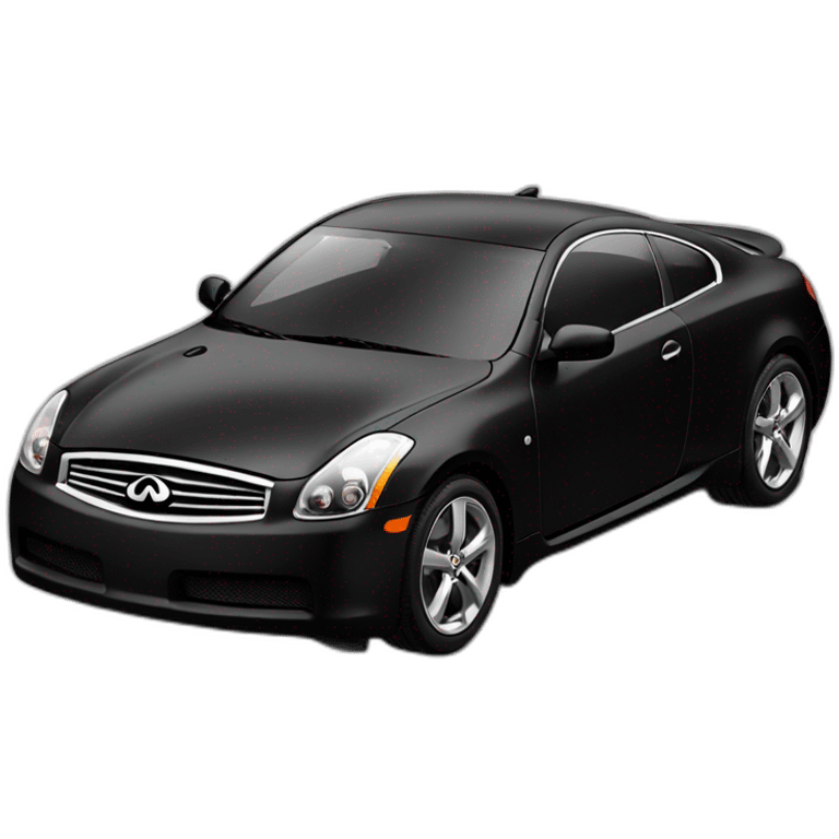 infiniti g35 coupe black emoji