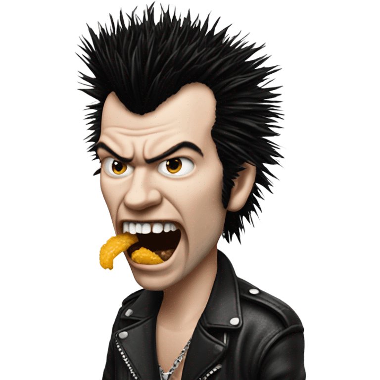 sid vicious biting emoji