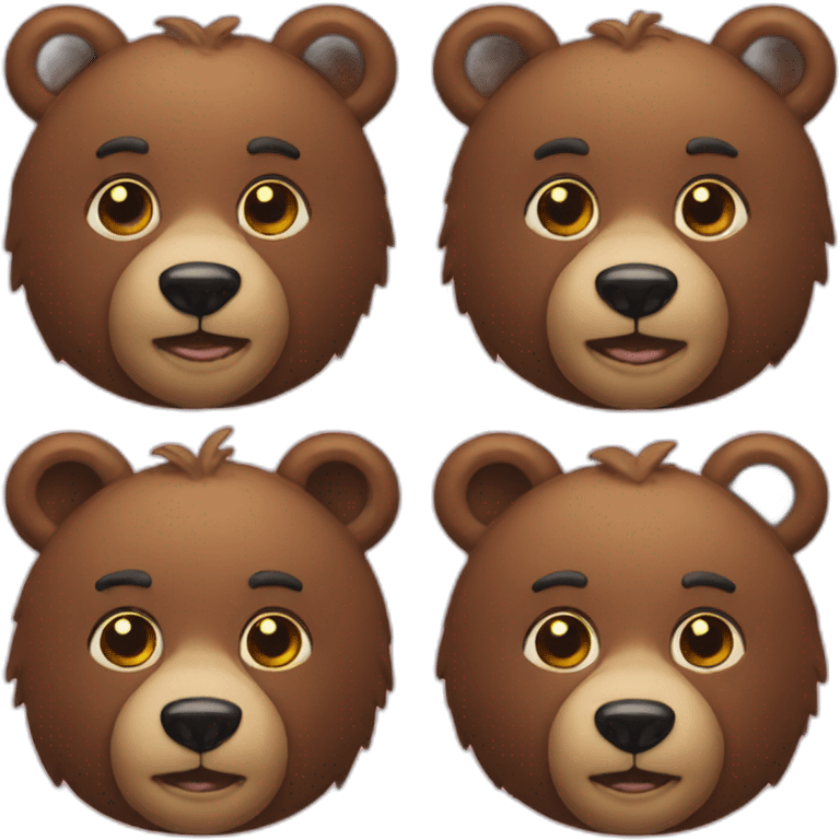 Gay bears emoji