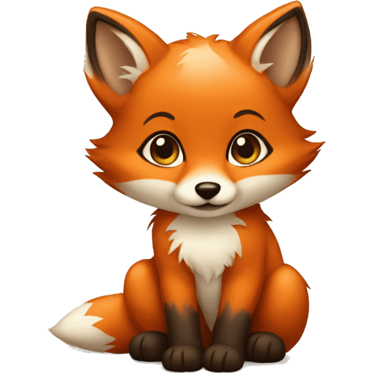 fox baby emoji