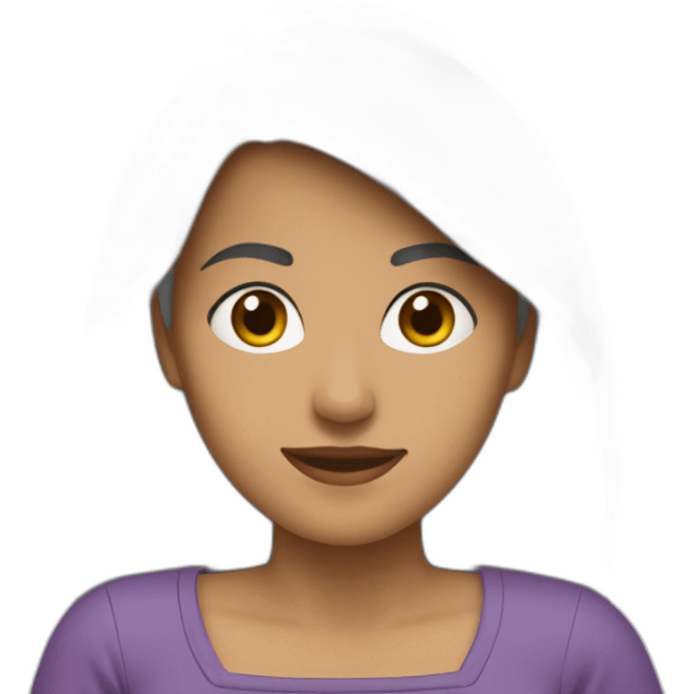 Mujer árabe emoji