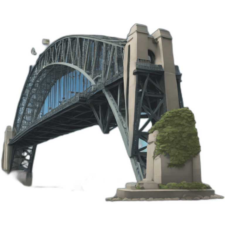 Sydney harbor bridge emoji