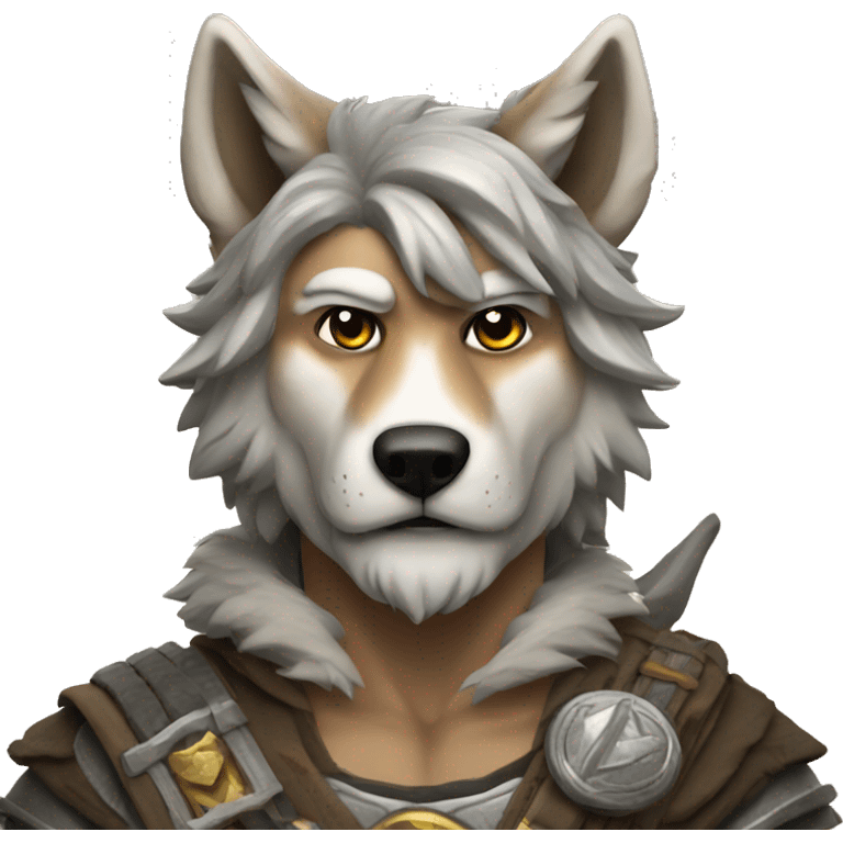 wolf warrior emoji