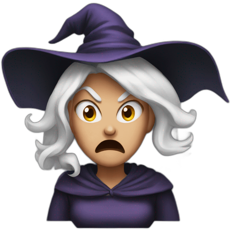 angry witch emoji