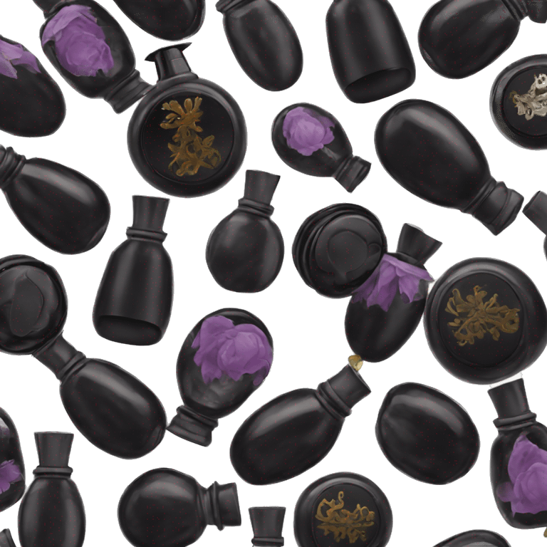 Black opium perfume emoji