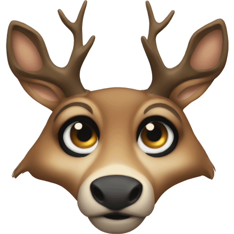 Eye deer emoji