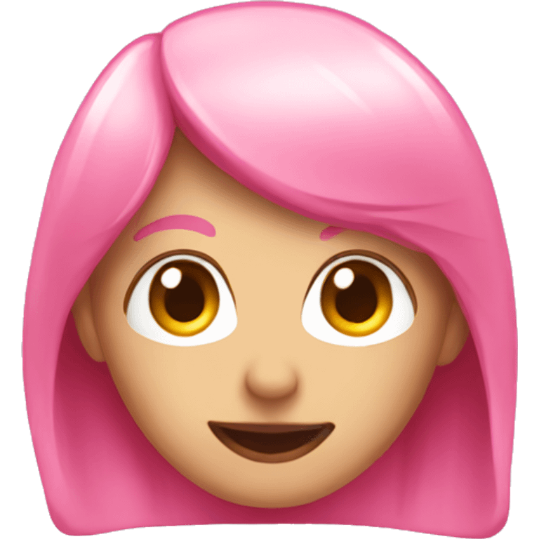 Pink hear emoji