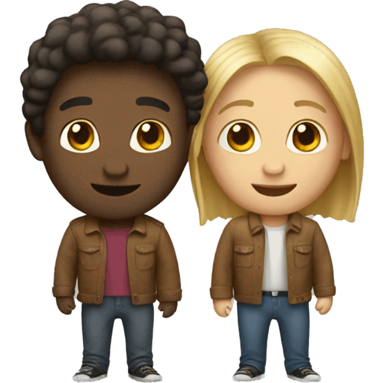 two friends emoji