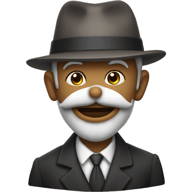 Pessoa dando coração e outra recebe emoji