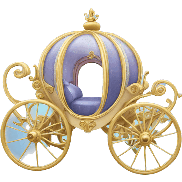 cinderella carriage  emoji