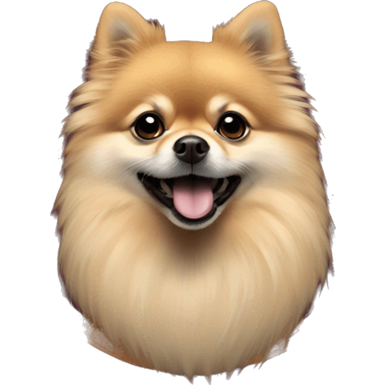 Pomeranian shamanic emoji