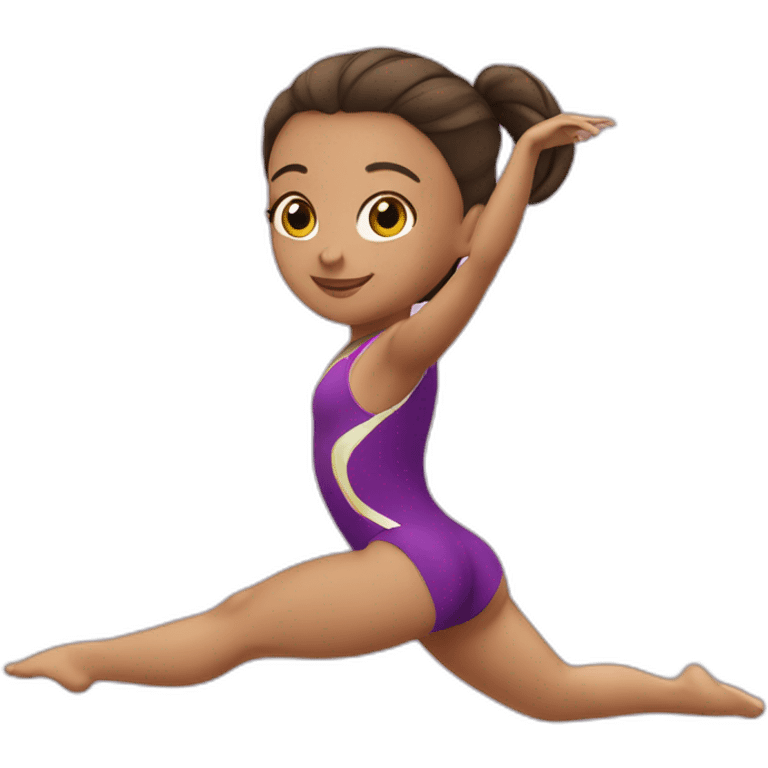 gymnast girl emoji