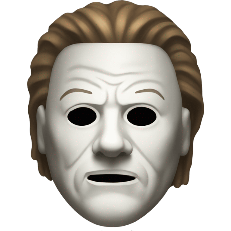 generate a portrait of michael myers emoji