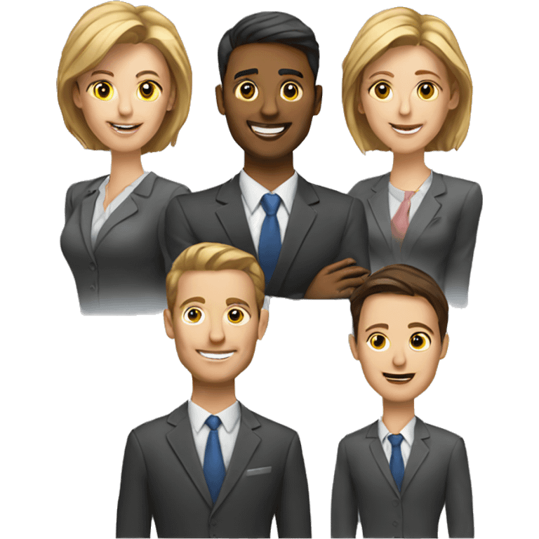 team of financial advisors emoji