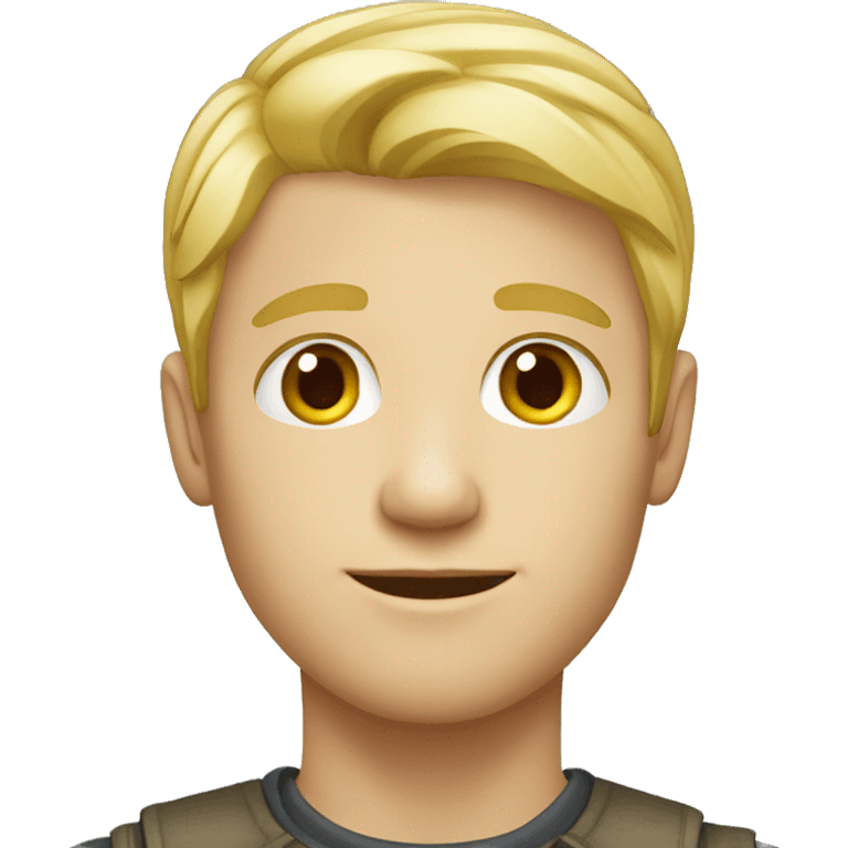 Blonde-Male-Young Adult emoji