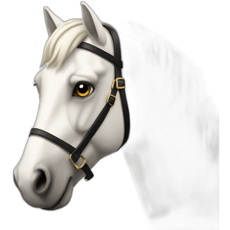 Cheval blanc emoji