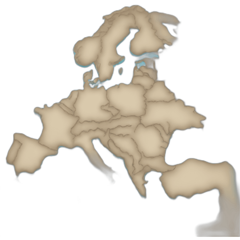 europe map emoji