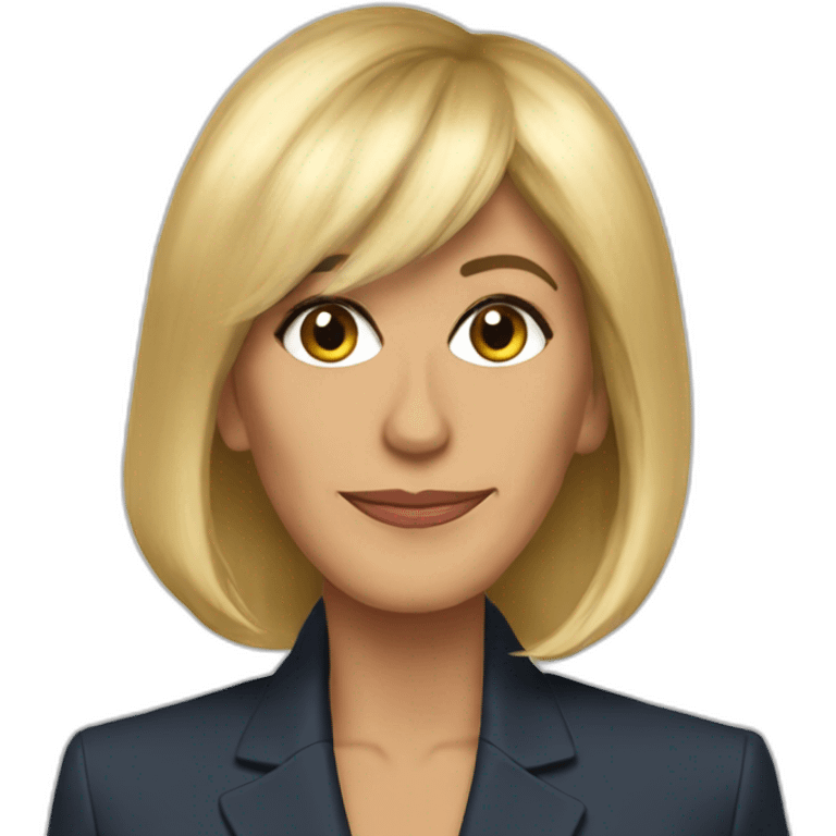 Brigitte macron emoji