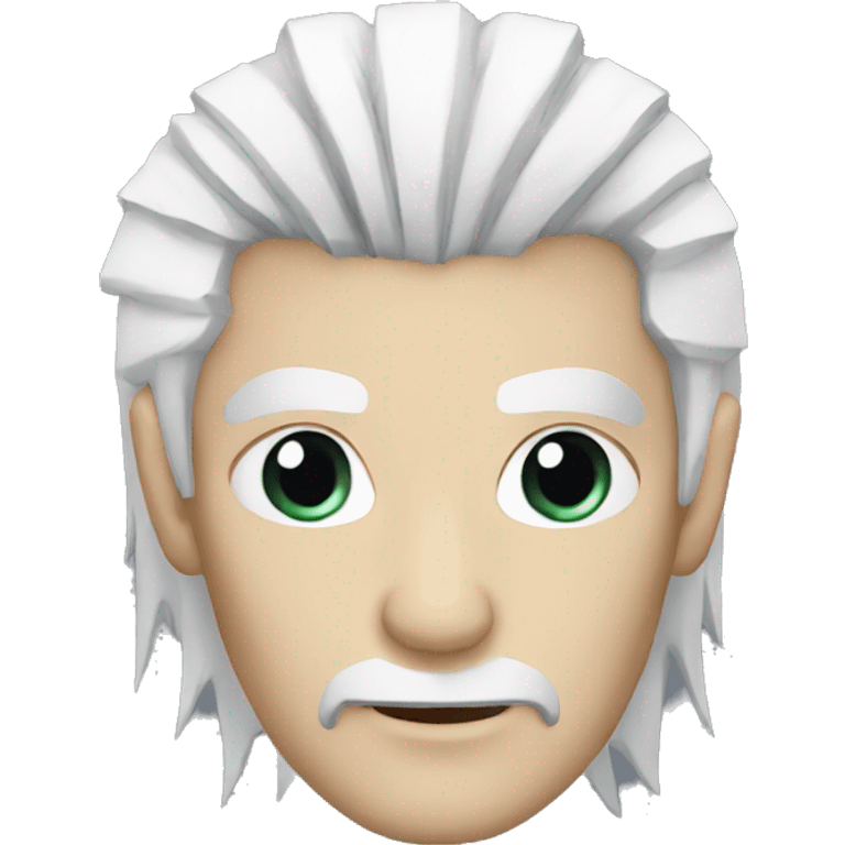 white hair vampire emoji