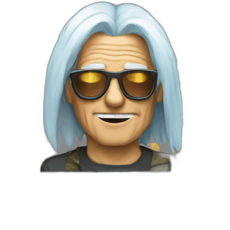 Aging raver emoji