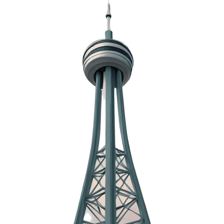 Toronto needle tower emoji