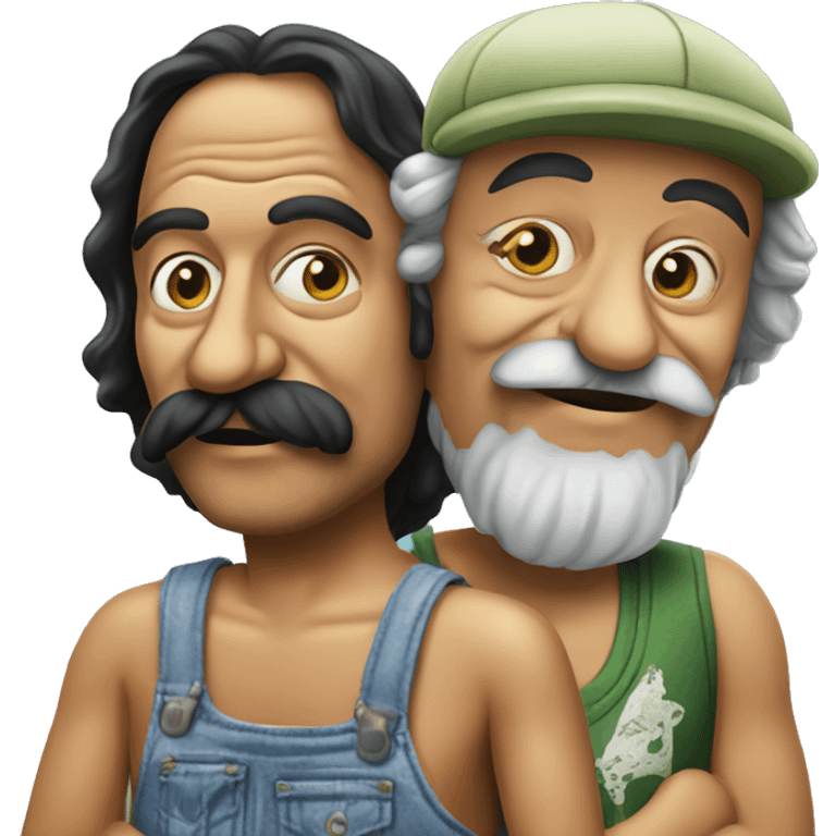 Cheech and chong emoji