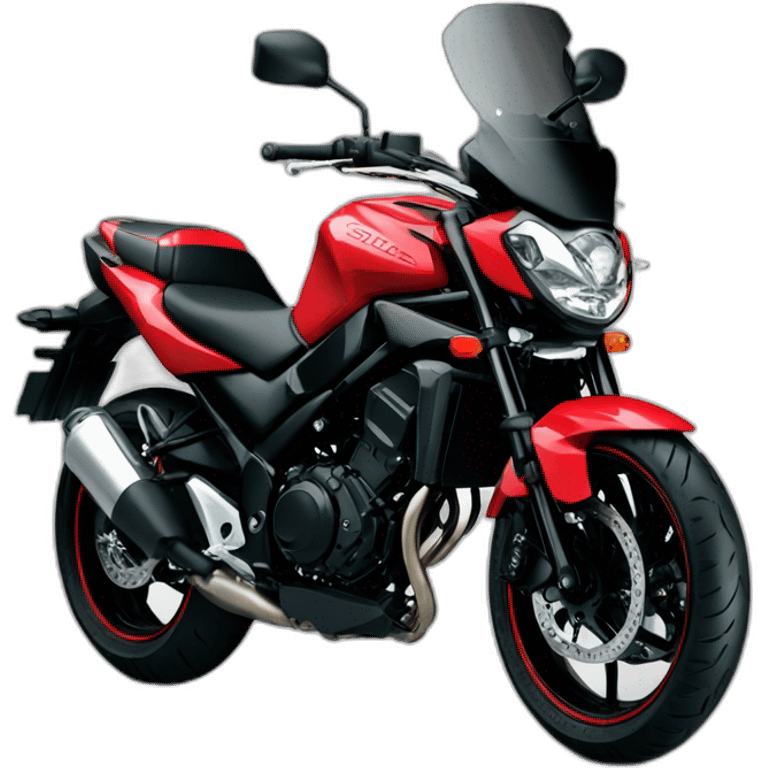 Suzuki sfv 650 gladius red and black emoji