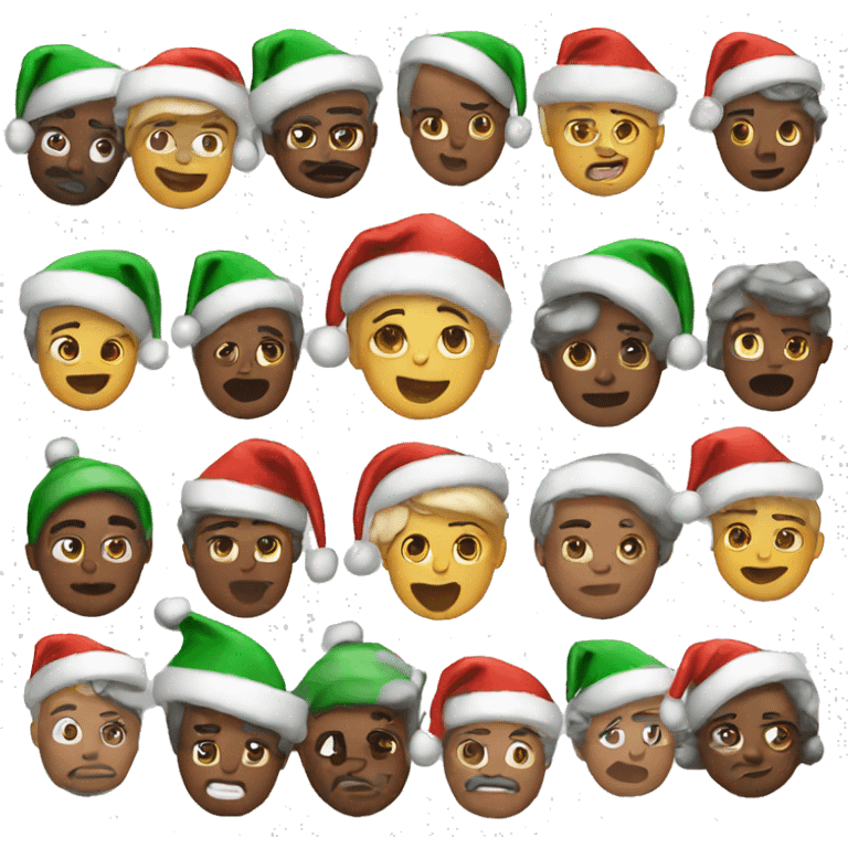 Aesthetic Christmas emojis emoji