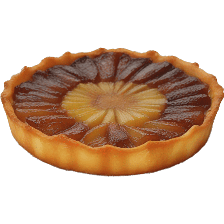 Pear tart tatin emoji