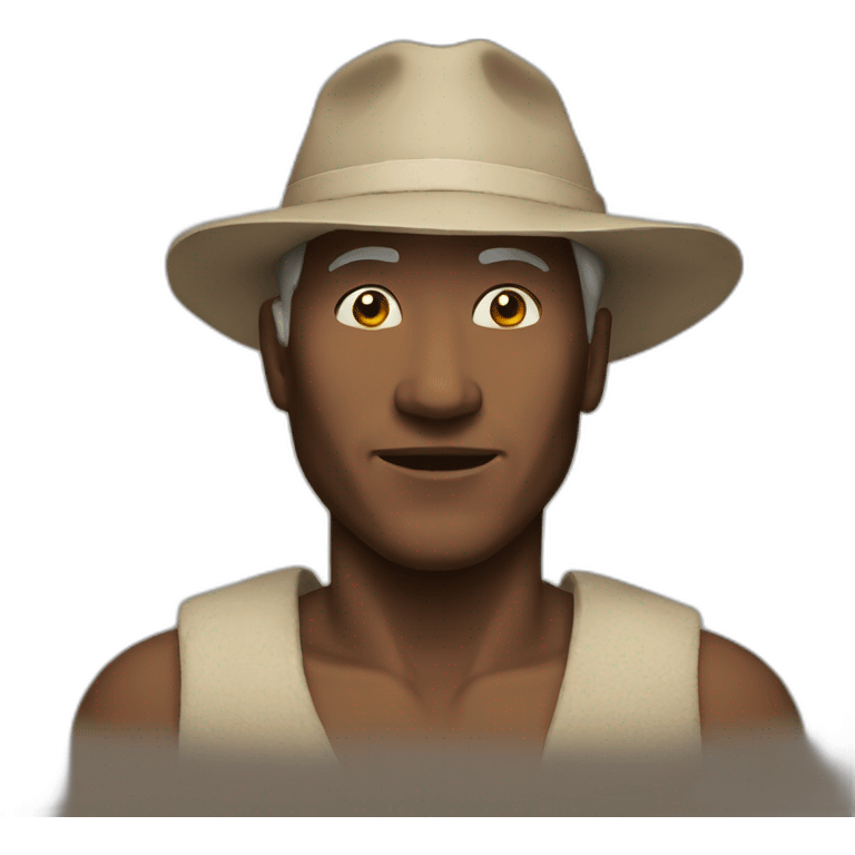 A man Spirit emoji