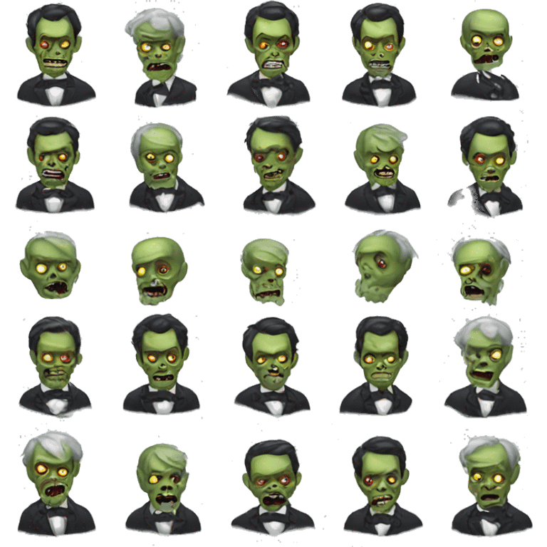 zombie Abraham Lincoln  emoji