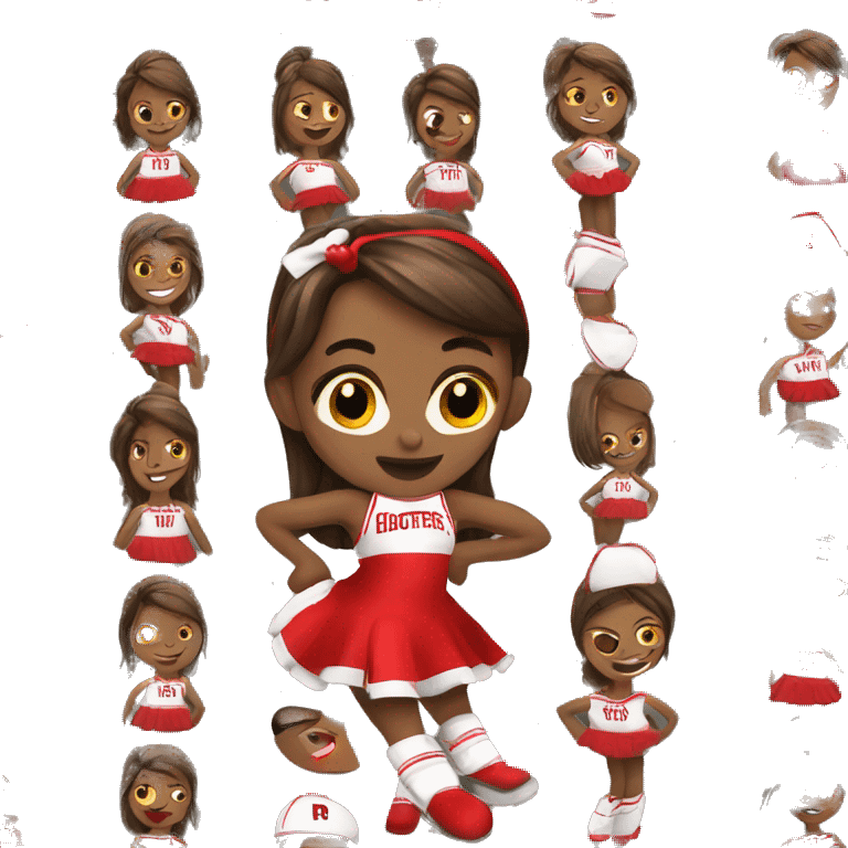 Rutgers Cheerleader emoji