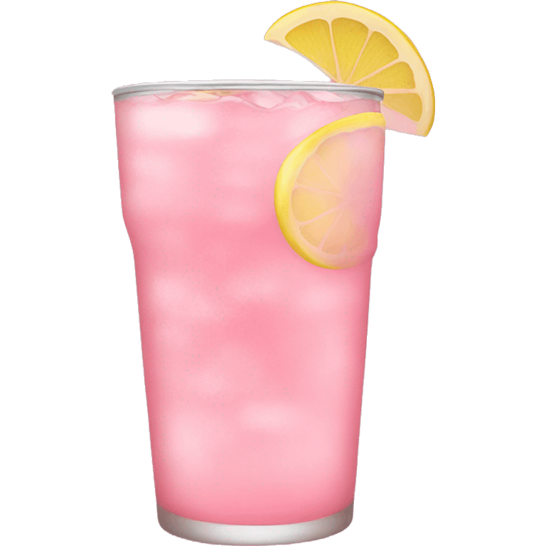 Pink lemonade emoji