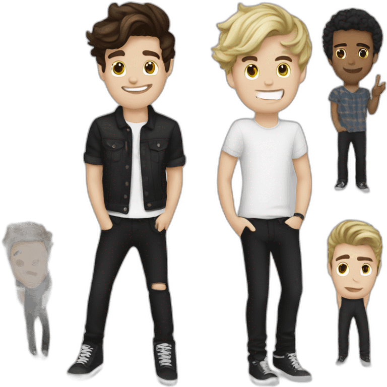 one direction band emoji