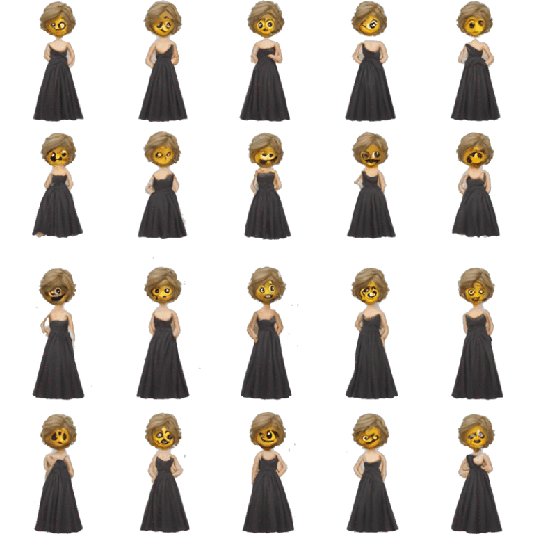 Princess diana revenge dress emoji