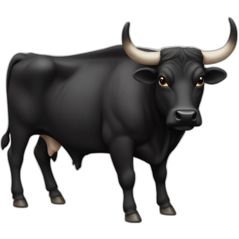 Osborne Bull Emoji The famous black Osborne bull found on Spanish roads emoji