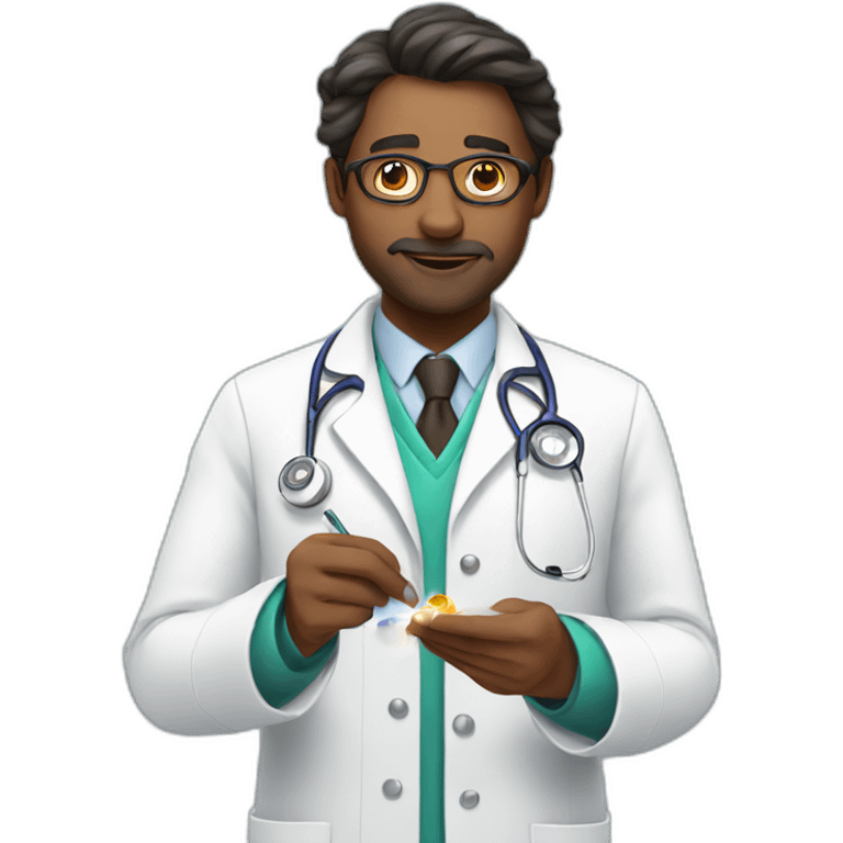 Doctor that does magic tricks emoji