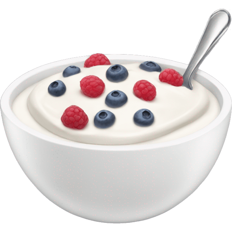 Yogurt bowl emoji