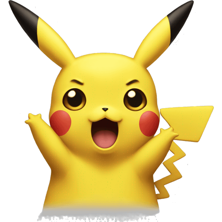 Shocked pikachu emoji