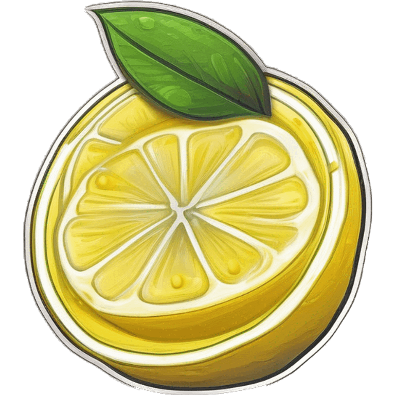 lemon emoji